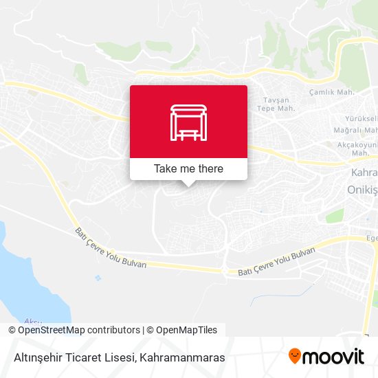 Altınşehir Ticaret Lisesi map