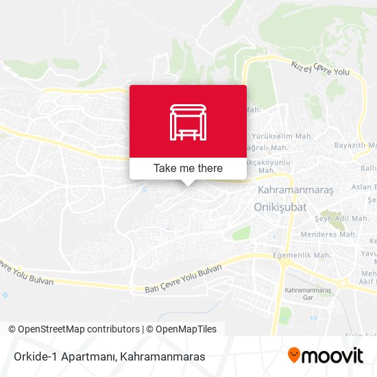 Orkide-1 Apartmanı map