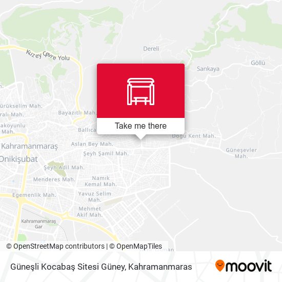 Güneşli Kocabaş Sitesi Güney map
