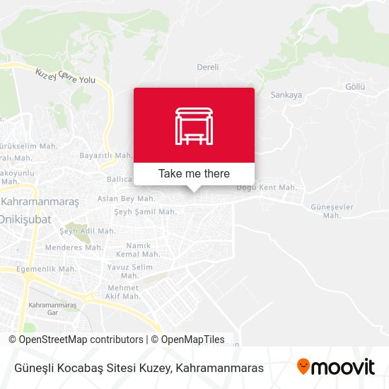 Güneşli Kocabaş Sitesi Kuzey map