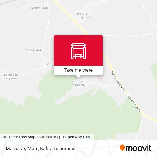 Mamaraş Mah. map