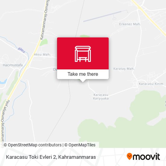Karacasu Toki Evleri 2 map