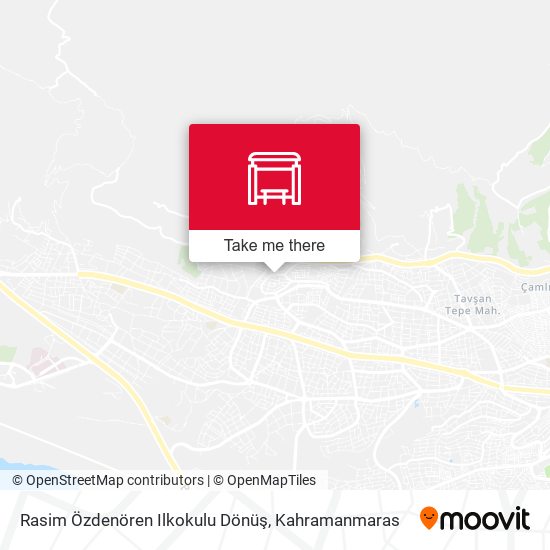Rasim Özdenören Ilkokulu Dönüş map
