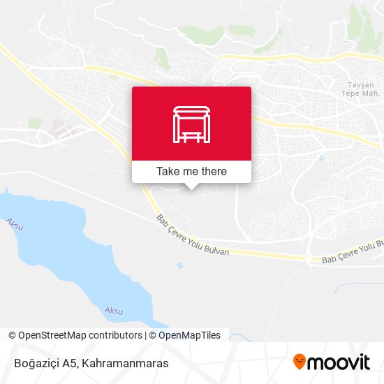 Boğaziçi A5 map