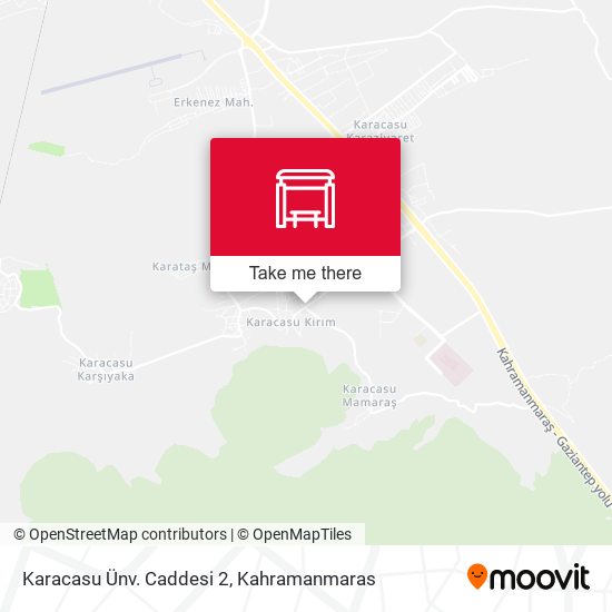 Karacasu Ünv. Caddesi 2 map