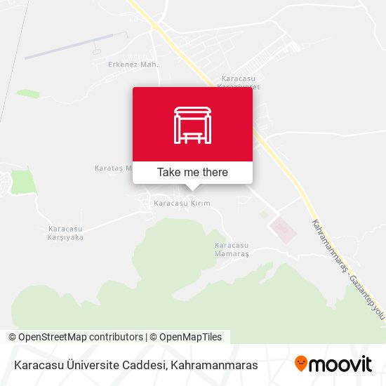 Karacasu Üniversite Caddesi map