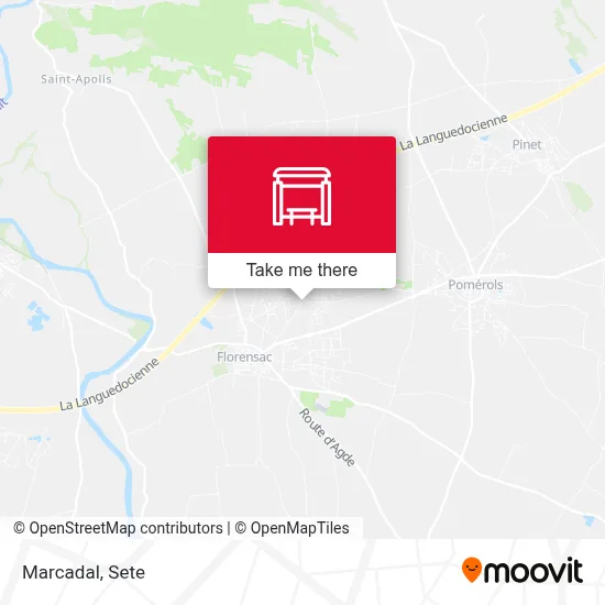 Mapa Marcadal