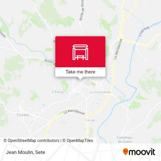 Mapa Jean Moulin