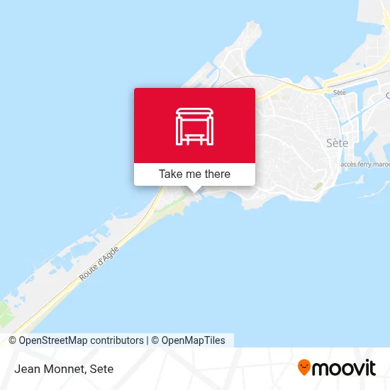 Mapa Jean Monnet