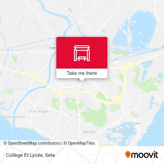 Collège Et Lycée map