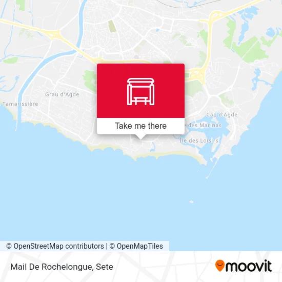 Mapa Mail De Rochelongue