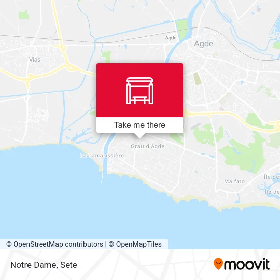 Notre Dame map