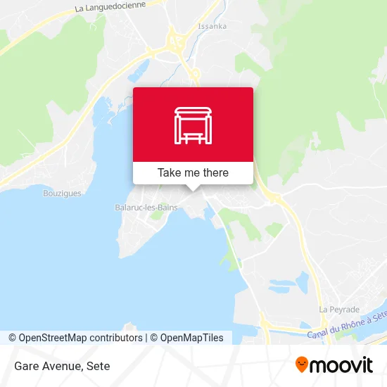 Avenue De La Gare map