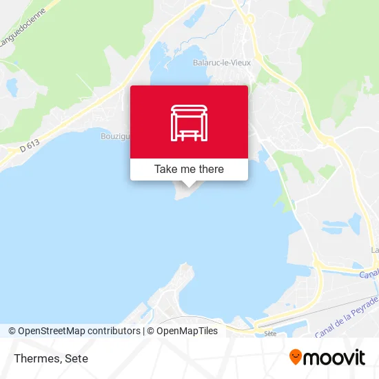 Thermes map