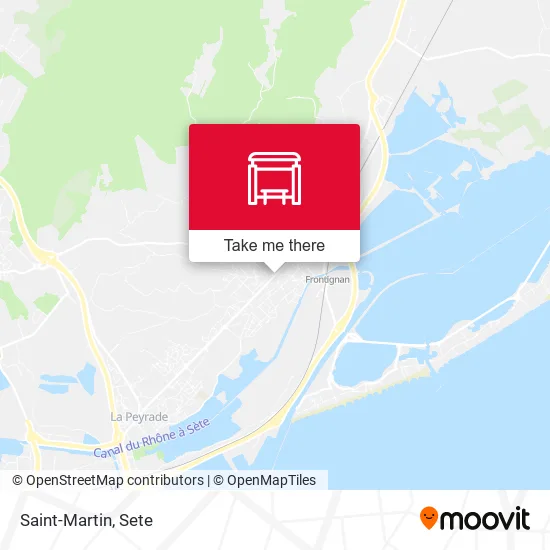 Saint-Martin map