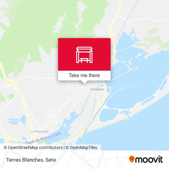 Terres Blanches map