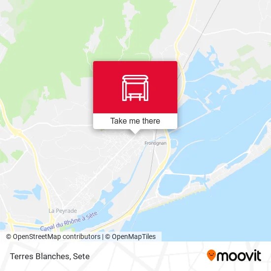 Terres Blanches map