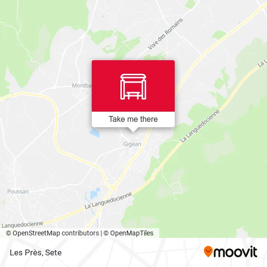 Les Près map
