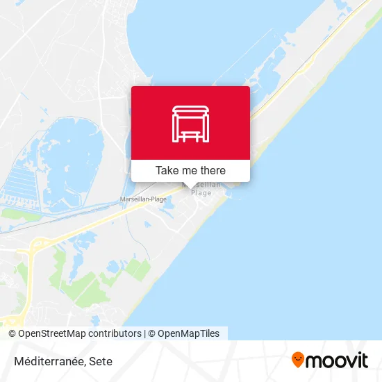 Méditerranée map