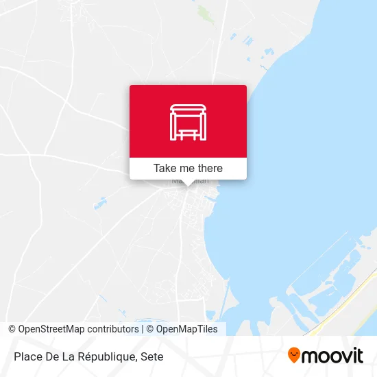 Place De La République map