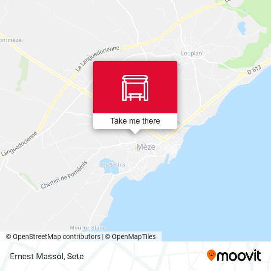 Ernest Massol map