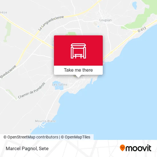 Mapa Marcel Pagnol