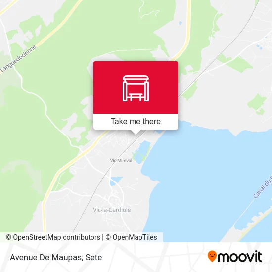 Avenue De Maupas map