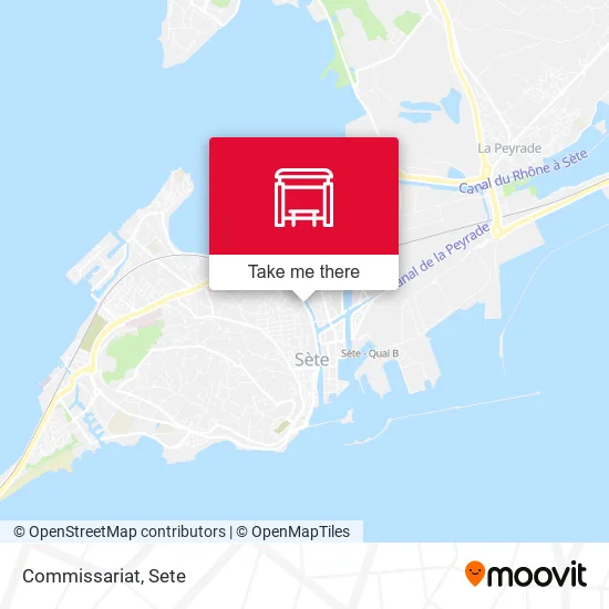 Commissariat map