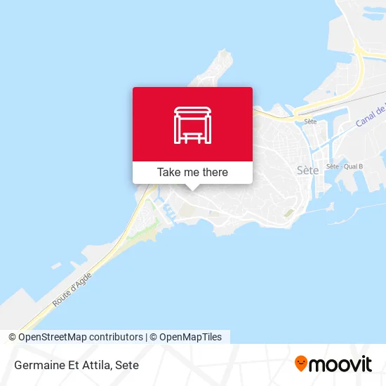 Germaine Et Attila map