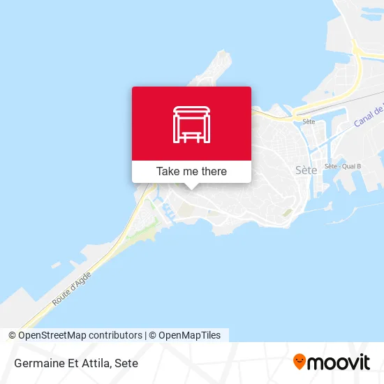 Germaine Et Attila map