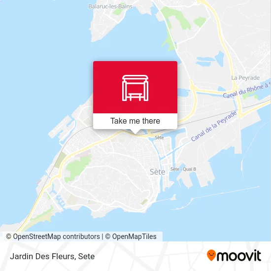 Jardin Des Fleurs map