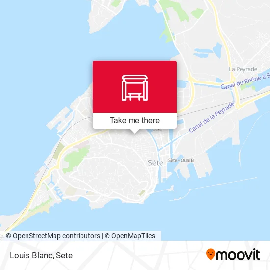 Louis Blanc map