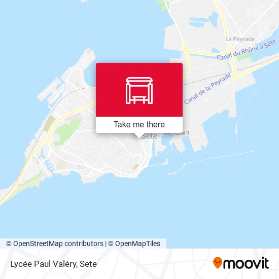 Lycée Paul Valéry map