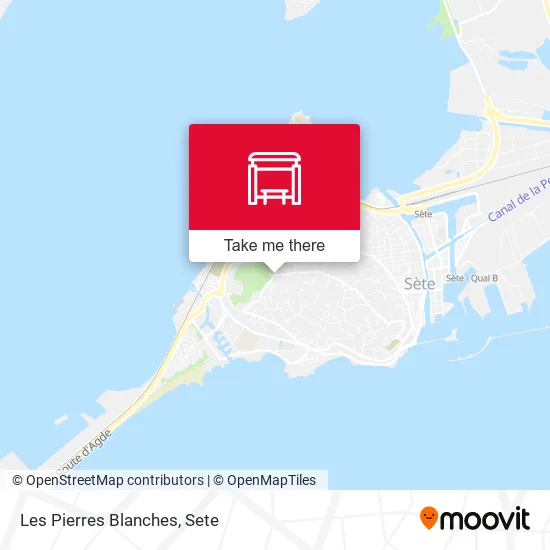 Les Pierres Blanches map