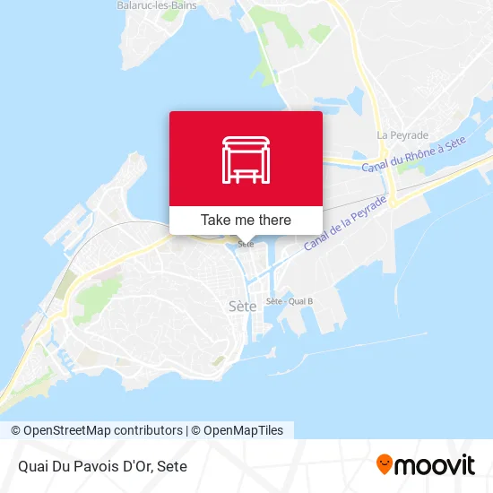 Mapa Quai Du Pavois D'Or