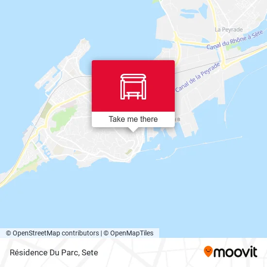 Résidence Du Parc map