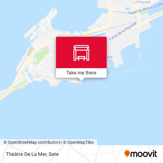 Mapa Théâtre De La Mer