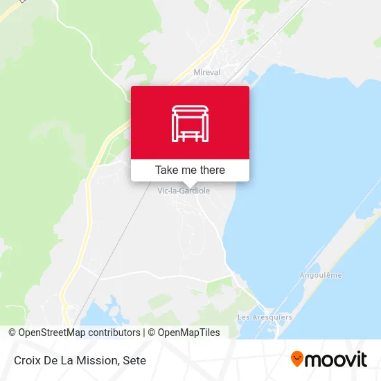 Croix De La Mission map