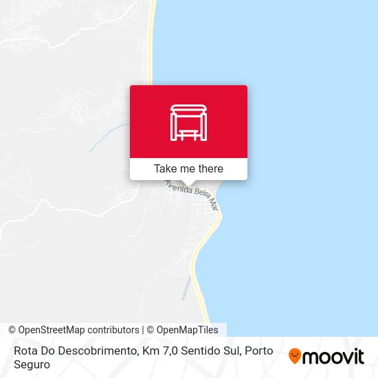 Rota Do Descobrimento, Km 7,0 Sentido Sul map