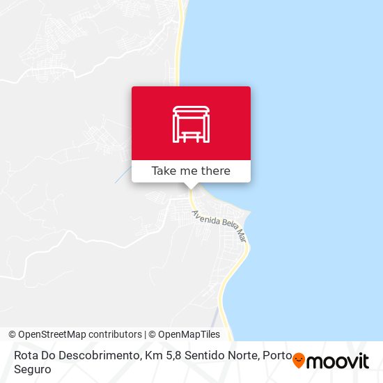 Mapa Rota Do Descobrimento, Km 5,8 Sentido Norte