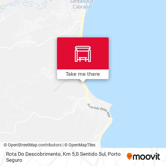 Rota Do Descobrimento, Km 5,0 Sentido Sul map