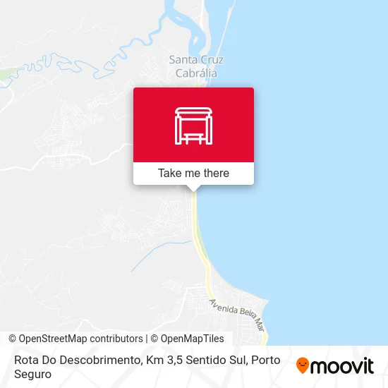Rota Do Descobrimento, Km 3,5 Sentido Sul map