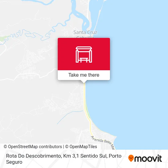 Rota Do Descobrimento, Km 3,1 Sentido Sul map