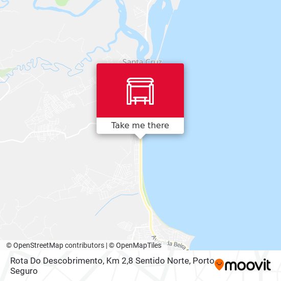 Rota Do Descobrimento, Km 2,8 Sentido Norte map