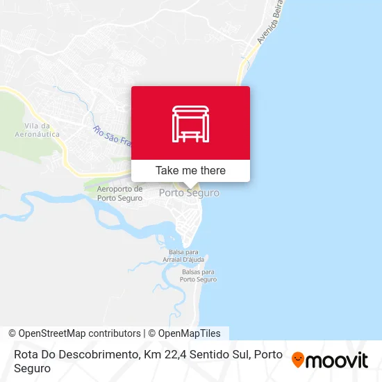 Rota Do Descobrimento, Km 22,4 Sentido Sul map