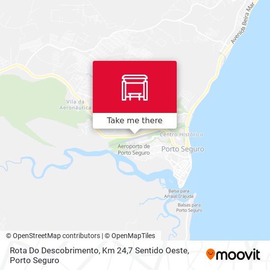 Mapa Rota Do Descobrimento, Km 24,7 Sentido Oeste