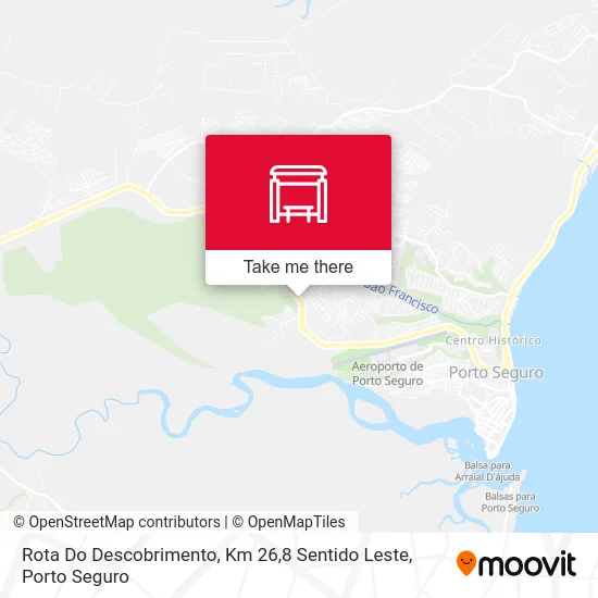 Rota Do Descobrimento, Km 26,8 Sentido Leste map