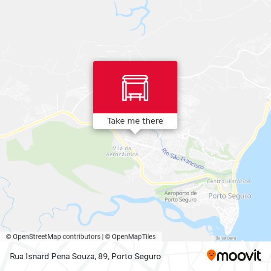 Mapa Rua Isnard Pena Souza, 89