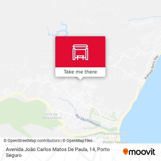 Avenida João Carlos Matos De Paula, 14 map