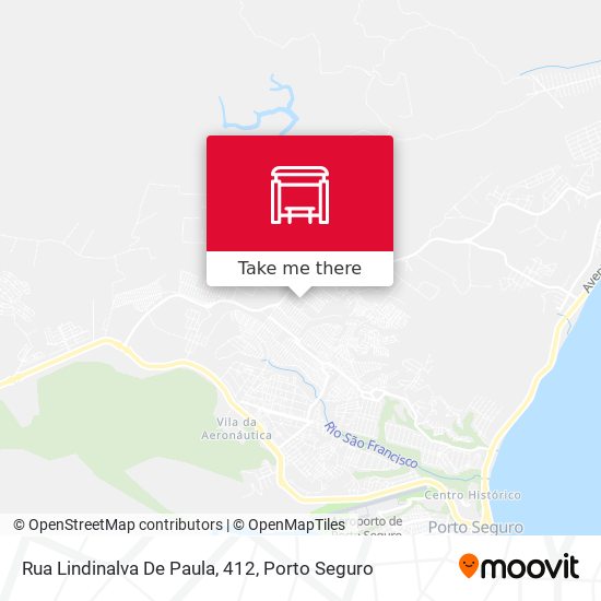 Rua Lindinalva De Paula, 412 map